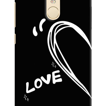 Love Line Redmi Note 3 Hard Case Back Cover by Casekaro