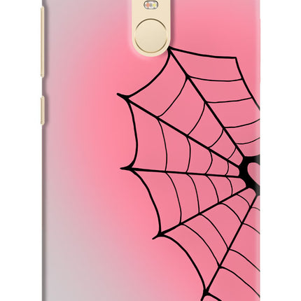Pink Web Redmi Note 3 Hard Case Back Cover by Casekaro