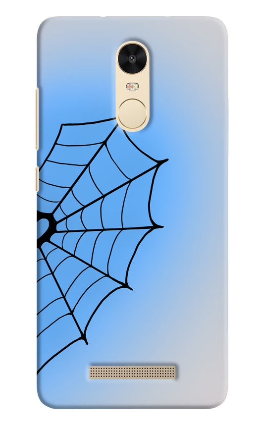 Blue Web Redmi Note 3 Hard Case Back Cover by Casekaro