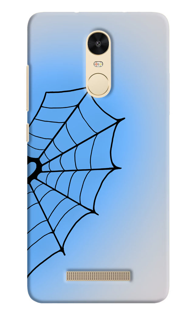 Blue Web Redmi Note 3 Hard Case Back Cover by Casekaro