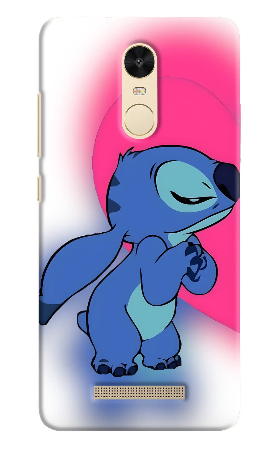 Stitch Hug Redmi Note 3 Back Cover, Hard case