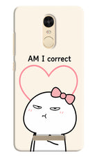 Always Right Redmi Note 3 Hard Case Back Cover by Casekaro