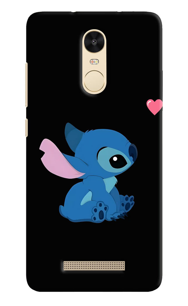 Stitch Crush Redmi Note 3 Hard Case Back Cover by Casekaro