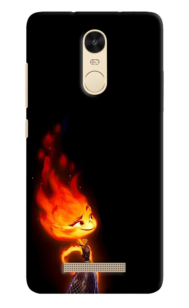 Ember Flame Redmi Note 3 Hard Case Back Cover by Casekaro