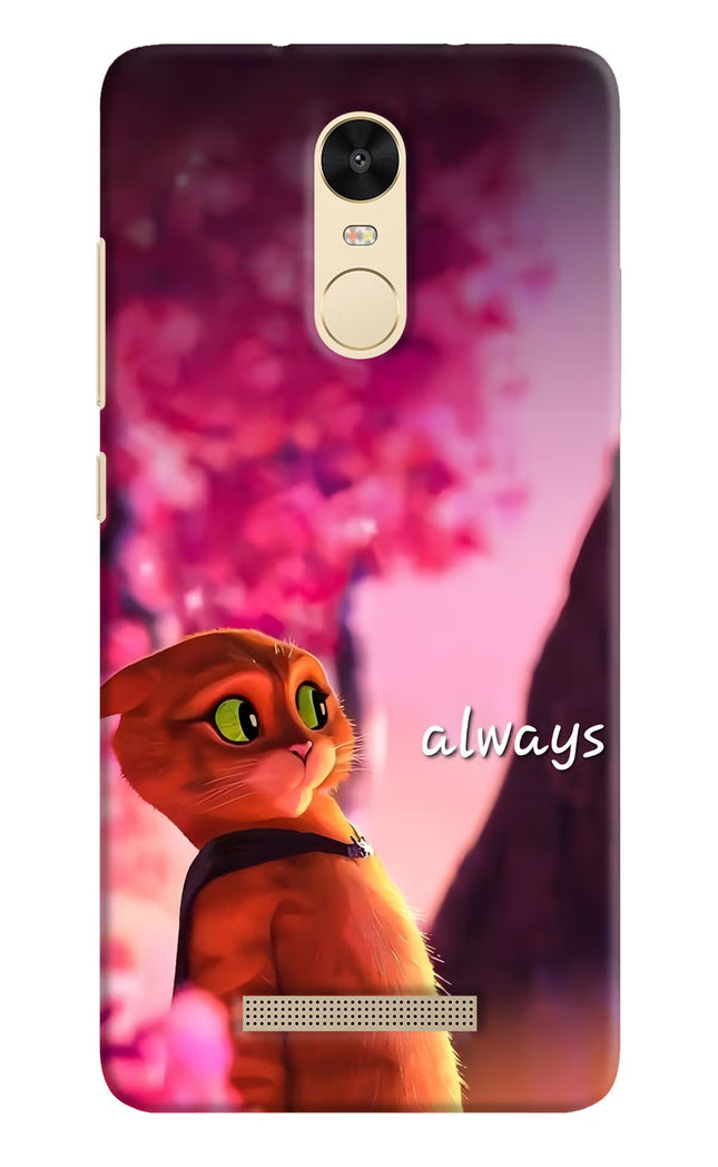 Always Cat Redmi Note 3 Hard Case Back Cover by Casekaro