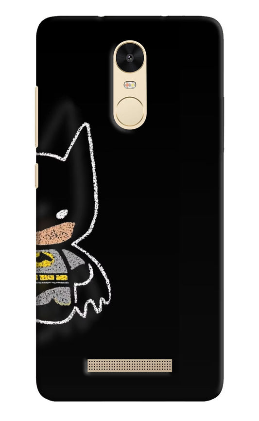 Bat Kitty Redmi Note 3 Back Cover