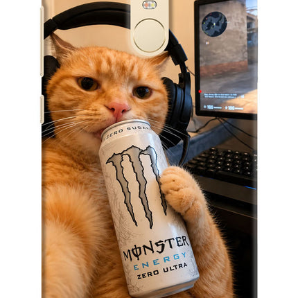 Gamer Cat Energy Redmi Note 3 Hard Case Back Cover by Casekaro