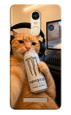 Gamer Cat Energy Redmi Note 3 Hard Case Back Cover by Casekaro