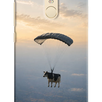 Skydiving Cow Redmi Note 3 Hard Case Back Cover by Casekaro