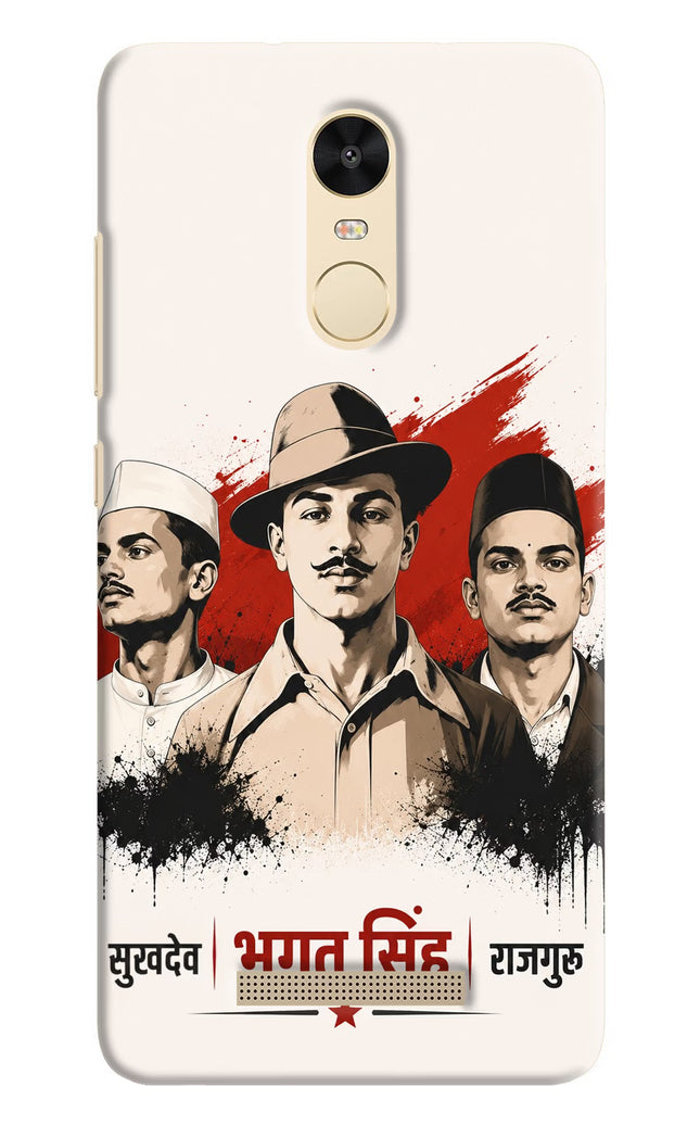 Sardar Patel Iron Will Redmi Note 3 Back Cover