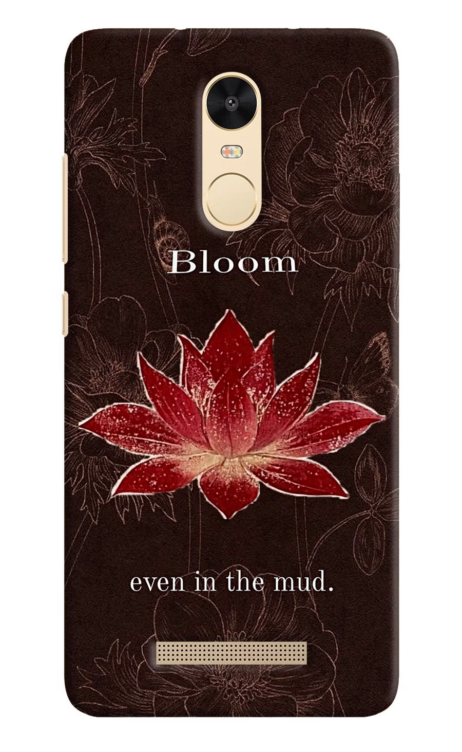 Bloom Redmi Note 3 Back Cover, Hard case