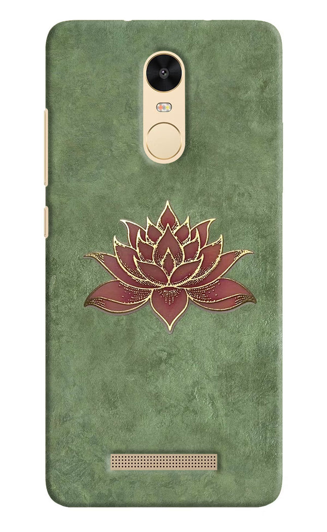 Lotus Grace Redmi Note 3 Hard Case Back Cover by Casekaro