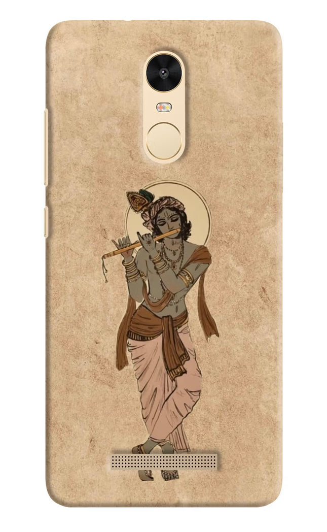 Krishna Redmi Note 3 Hard Case Back Cover by Casekaro