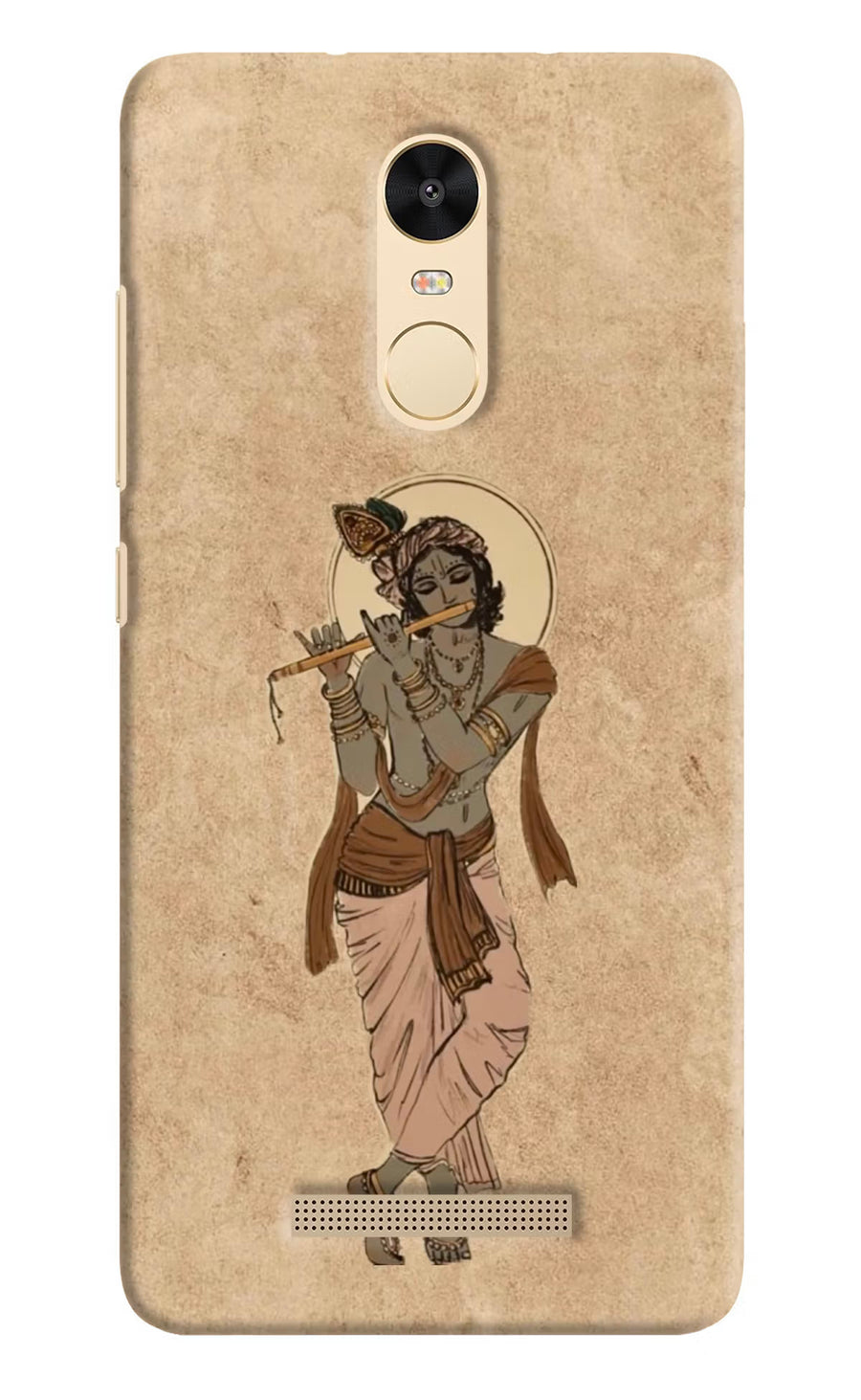 Krishna Redmi Note 3 Back Cover, Hard case