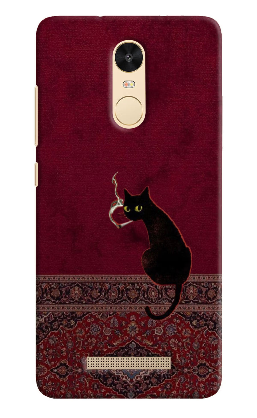 Midnight Cat Redmi Note 3 Back Cover, Hard case