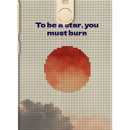 Pixel Sun Redmi Note 3 Hard Case Back Cover by Casekaro