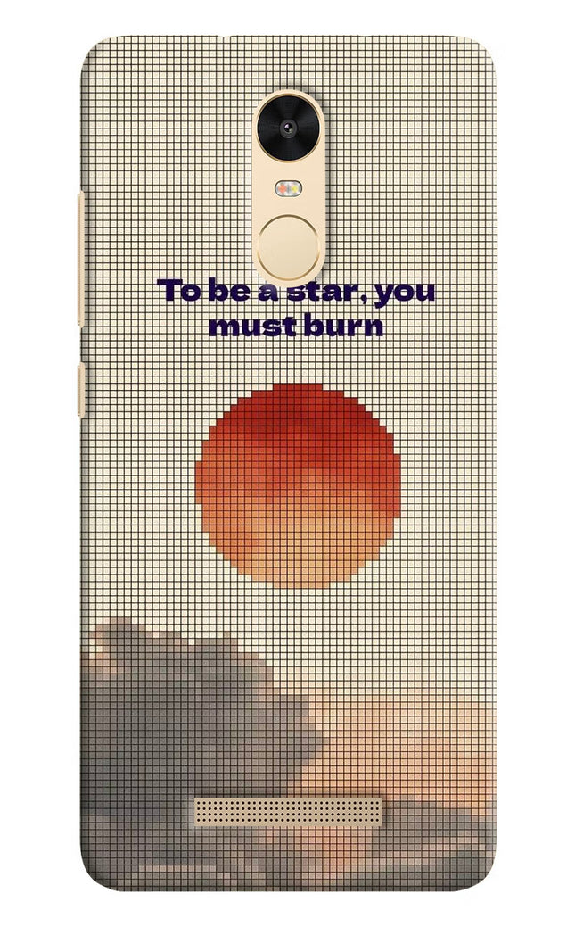 Pixel Sun Redmi Note 3 Hard Case Back Cover by Casekaro