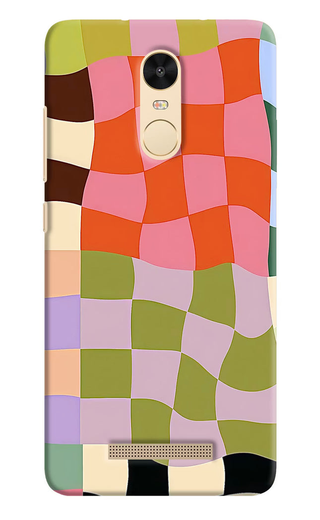 Wavy Grid Redmi Note 3 Hard Case Back Cover by Casekaro