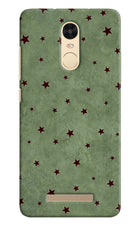 Green Stars Redmi Note 3 Hard Case Back Cover by Casekaro