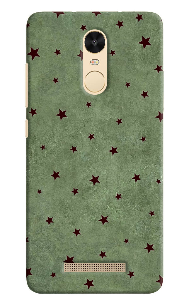Green Stars Redmi Note 3 Hard Case Back Cover by Casekaro