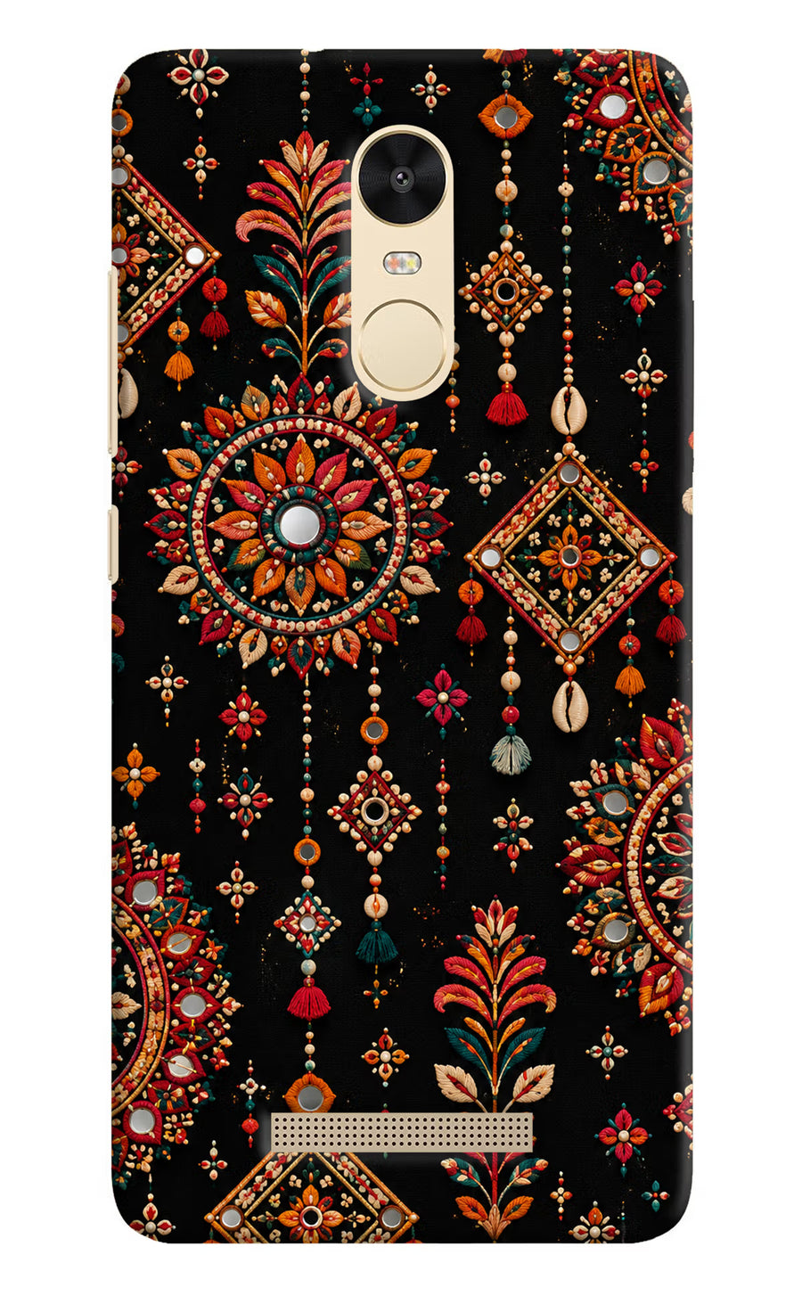 Boho Noir Redmi Note 3 Back Cover, Hard case