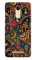 Folk Print Redmi Note 3 Back Cover