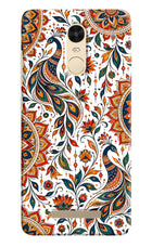 White Mayura Redmi Note 3 Hard Case Back Cover by Casekaro