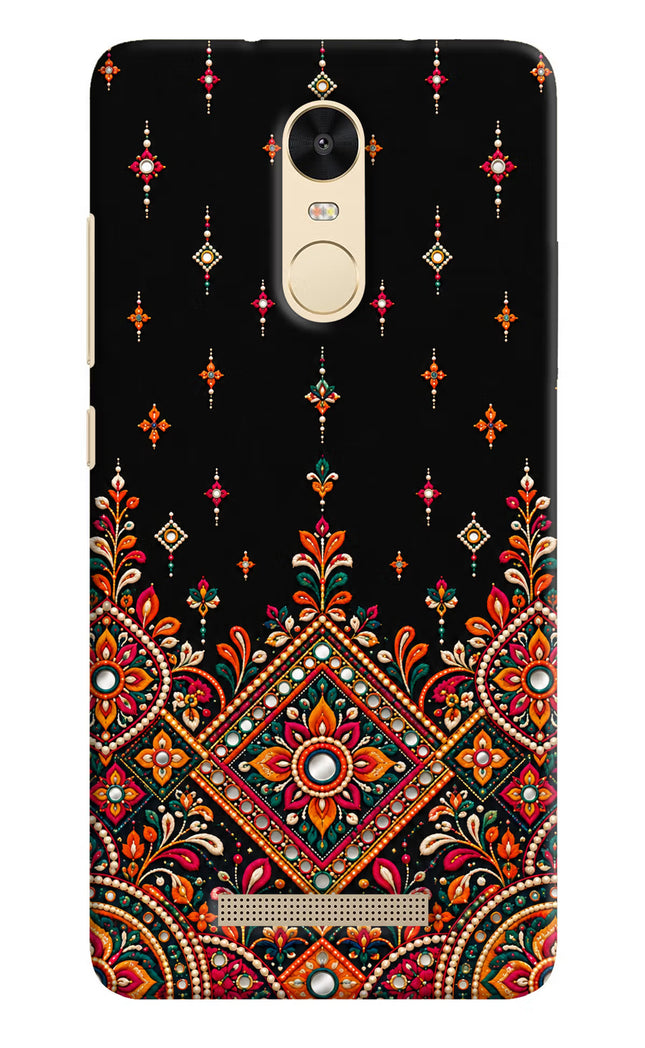 Noir Mehfil Redmi Note 3 Hard Case Back Cover by Casekaro