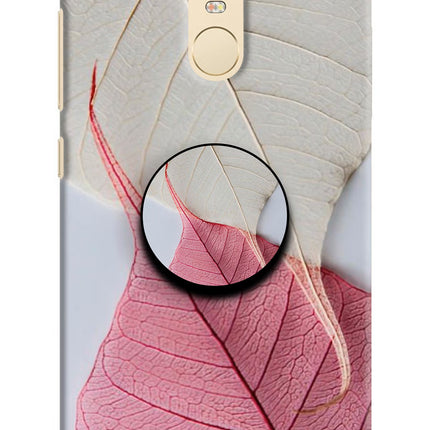 White Pink Leaf Redmi Note 3 Pop Case by Casekaro