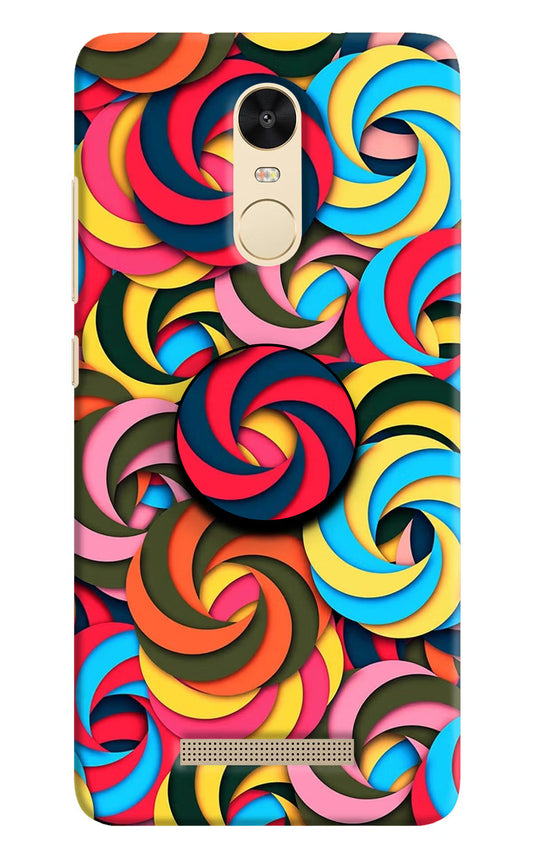 Spiral Pattern Redmi Note 3 Pop Case by Casekaro