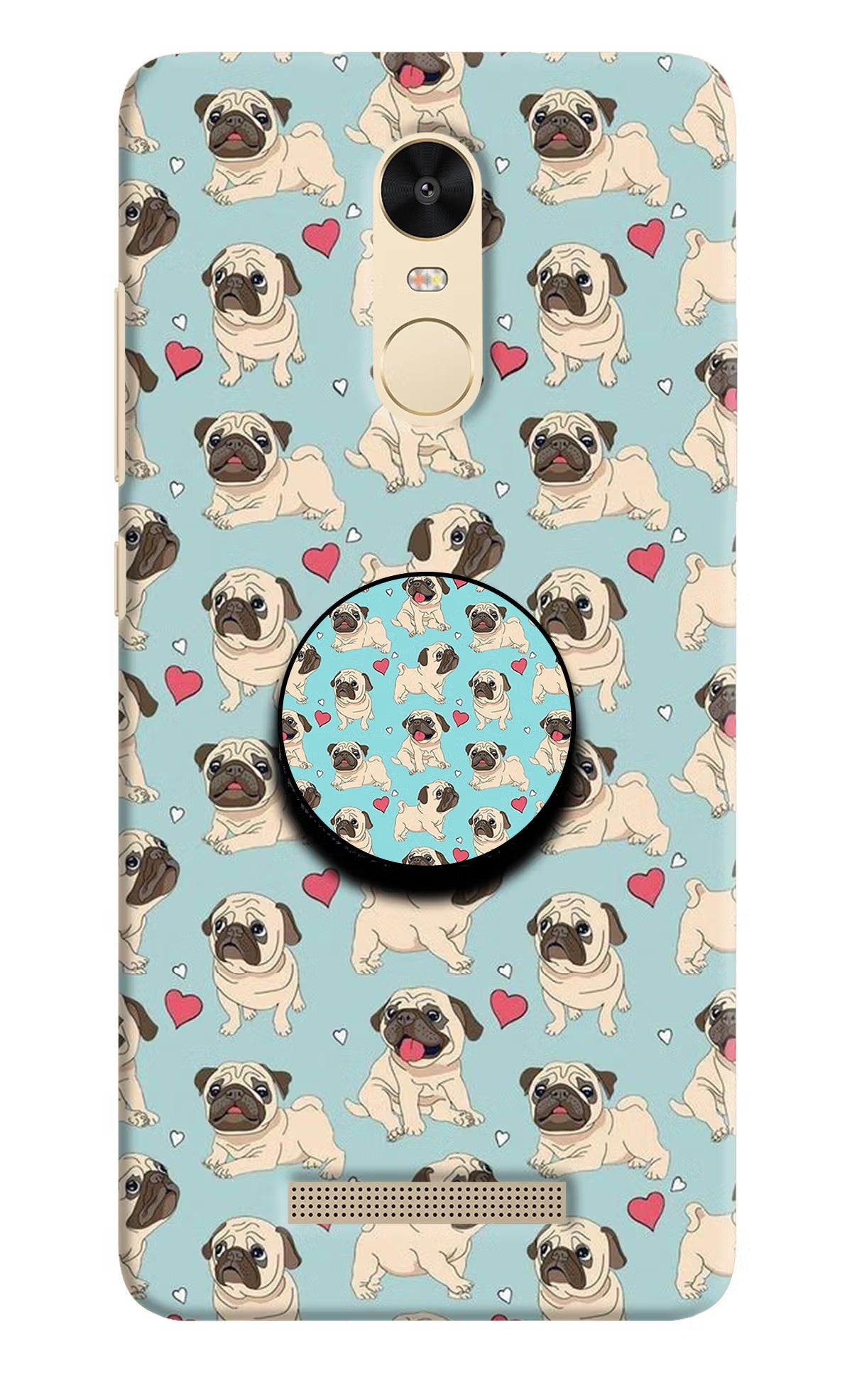 Pug Dog Redmi Note 3 Pop Case by Casekaro