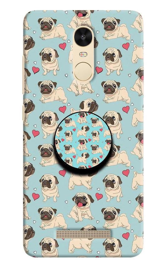 Pug Dog Redmi Note 3 Pop Case by Casekaro