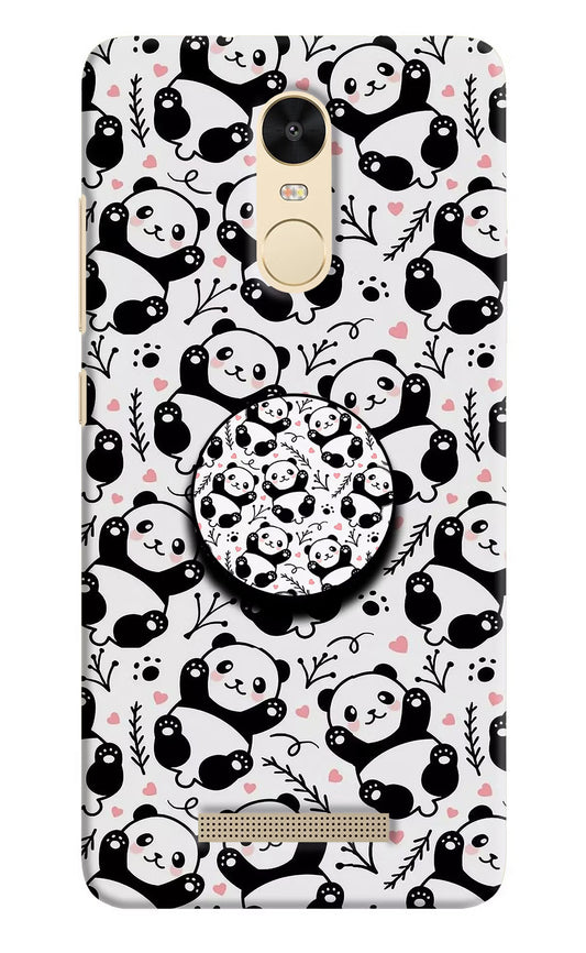 Cute Panda Redmi Note 3 Pop Case by Casekaro