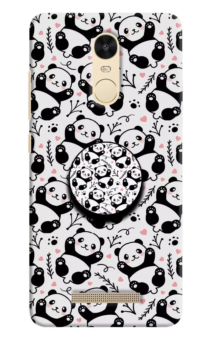 Cute Panda Redmi Note 3 Pop Case, Hard case