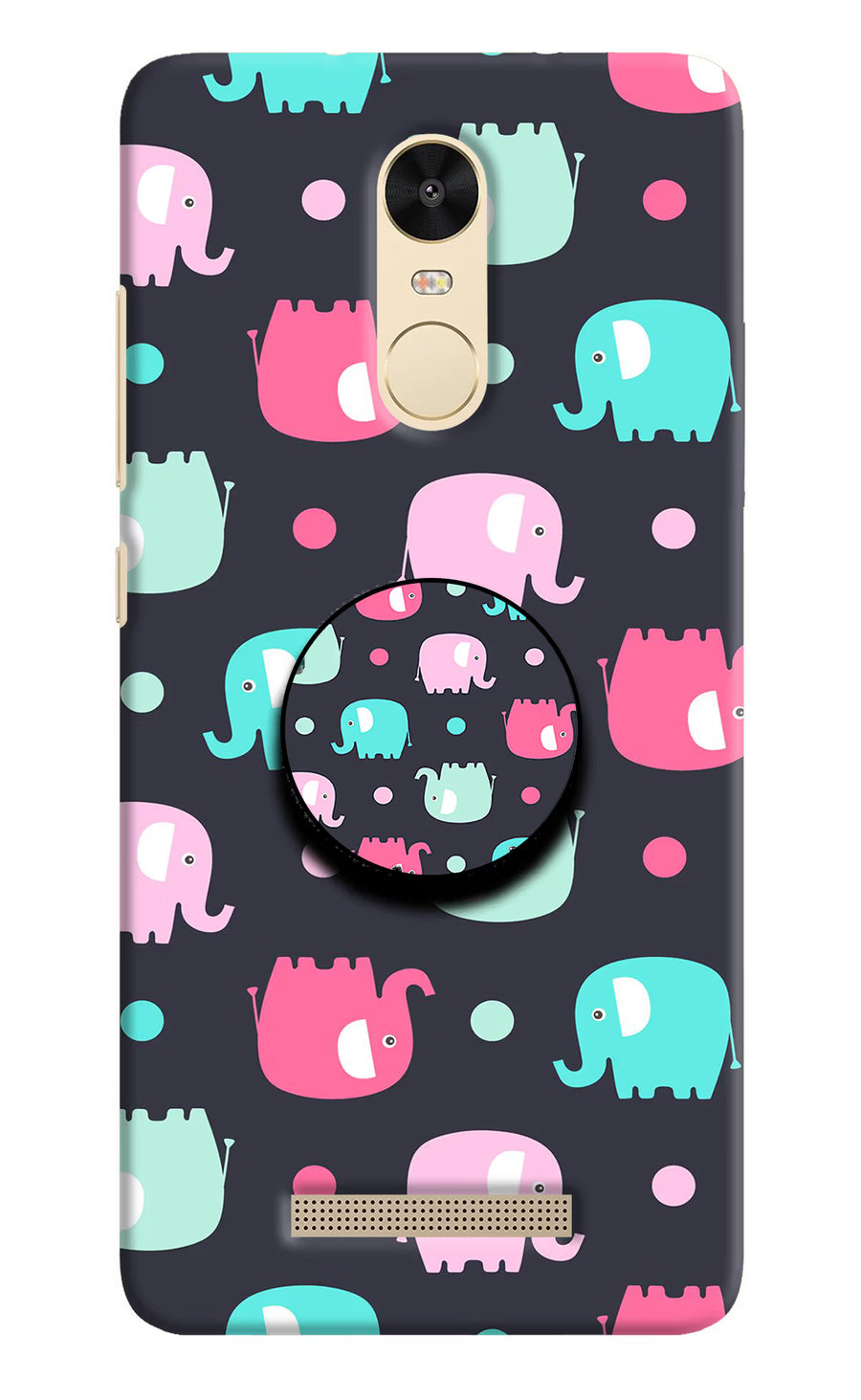 Baby Elephants Redmi Note 3 Pop Case, Hard case