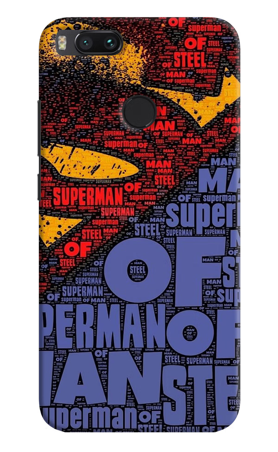 Superman Mi A1 Back Cover, Hard case
