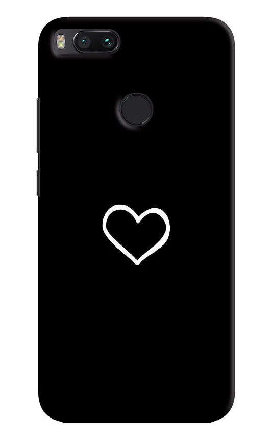Heart Mi A1 Hard Case Back Cover by Casekaro