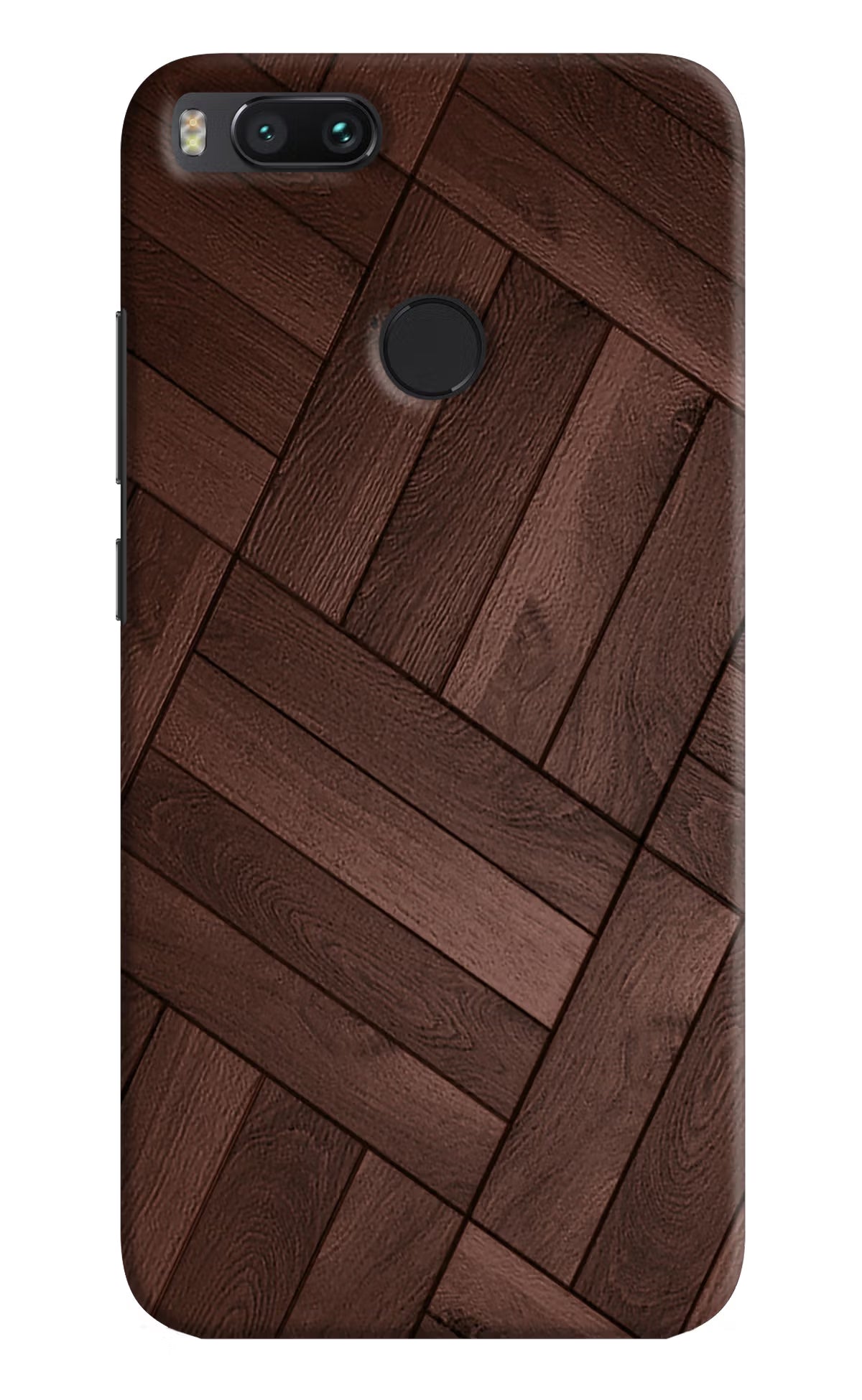 Mi A1 Wooden texture design Cover by Casekaro