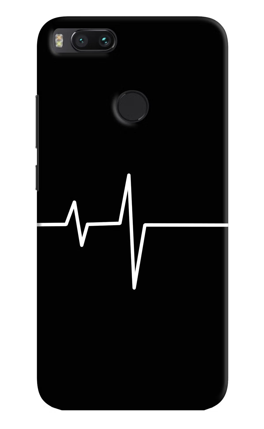 Mi A1 Heart beats Cover, Hard case