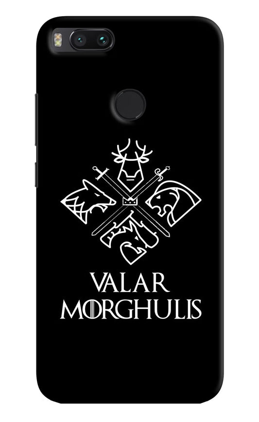 Valar Morghulis | Game Of Thrones Mi A1 Hard Case Back Cover by Casekaro