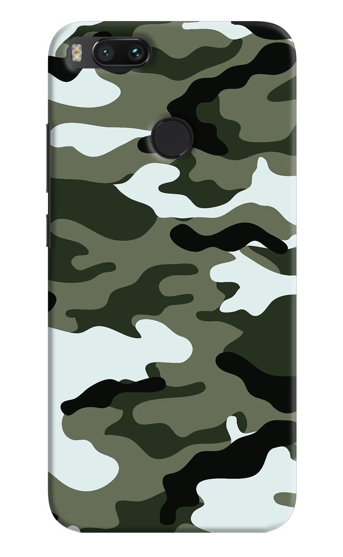 Camouflage Mi A1 Hard Case Back Cover by Casekaro
