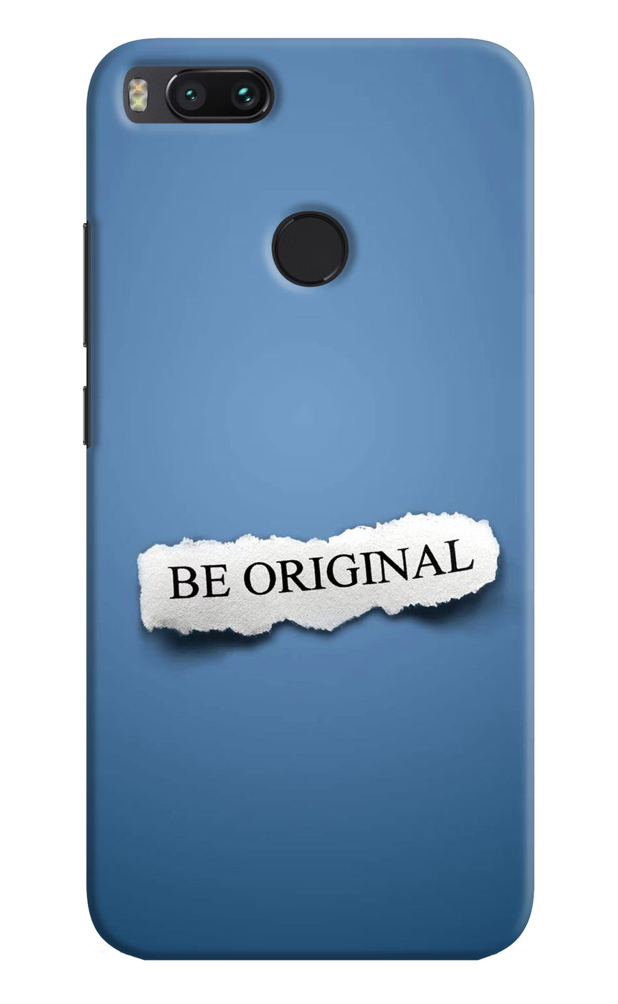 Be Original Mi A1 Back Cover, Hard case