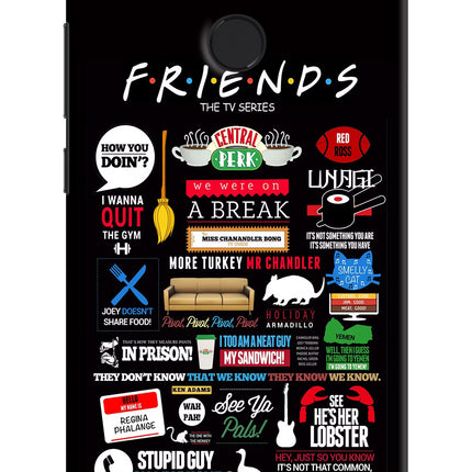 FRIENDS Mi A1 Hard Case Back Cover by Casekaro