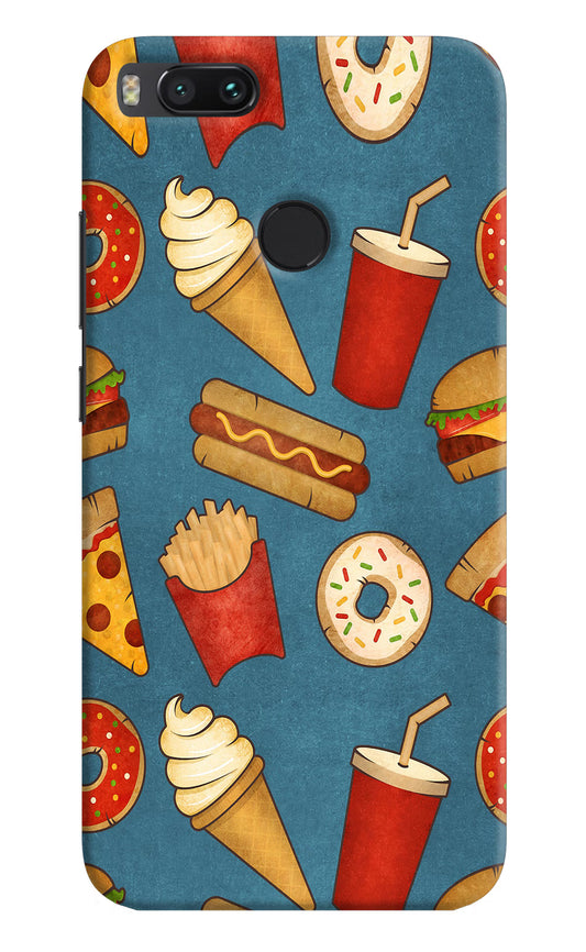 Foodie Mi A1 Hard Case Back Cover by Casekaro
