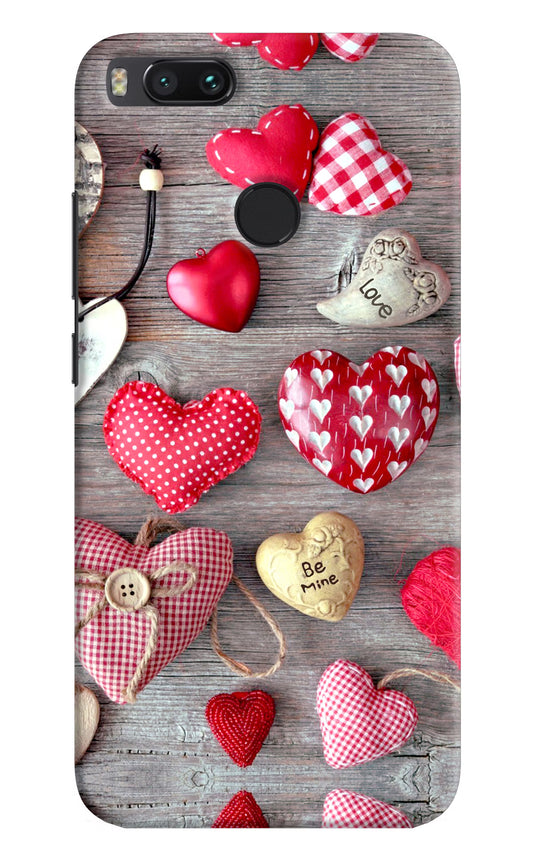 Love Wallpaper Mi A1 Hard Case Back Cover by Casekaro