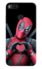 Deadpool Mi A1 Hard Case Back Cover by Casekaro