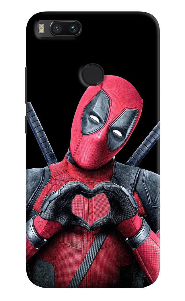 Deadpool Mi A1 Hard Case Back Cover by Casekaro