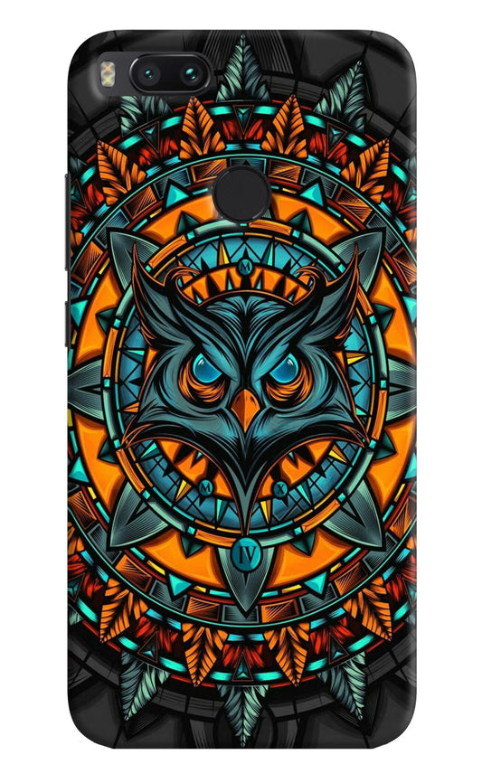 Angry Owl Art Mi A1 Hard Case Back Cover by Casekaro