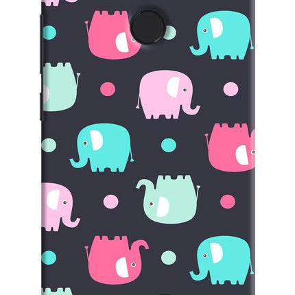 Elephants Mi A1 Hard Case Back Cover by Casekaro