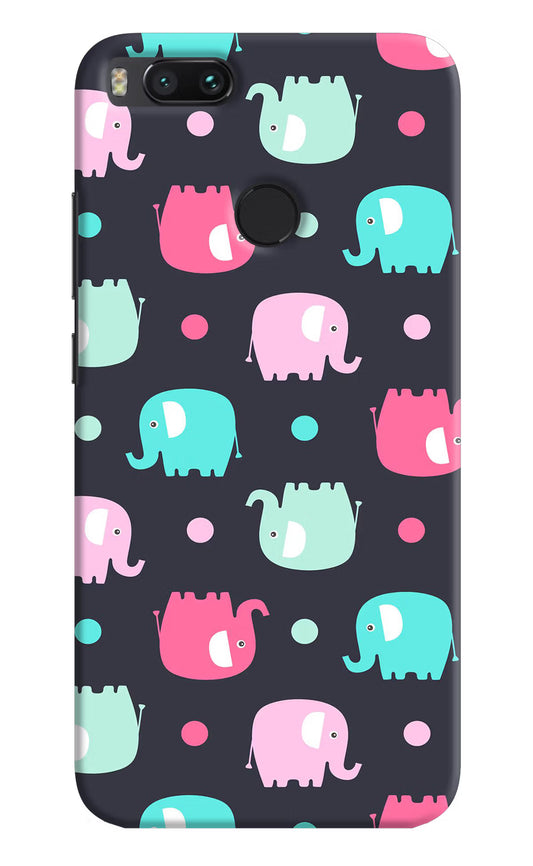 Elephants Mi A1 Hard Case Back Cover by Casekaro